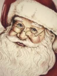 Acabaaceab8d13721d8a57dc2dbf64a2 Jpg 450 602 Christmas Paintings Christmas Graphics Santa Pictures