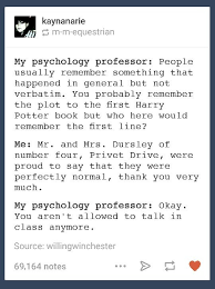 Mr And Mrs Dursley Of Number Four Privet Drive Were Proud To Say That They Were Perfectly Normal The Harry Potter Generation Goes To College Harry Potter Universal Harry Potter Funny