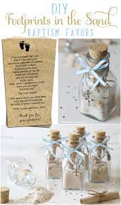 Footprints In The Sand Diy Baptism Favors Neat House Sweet Home Baptism Favors Baptism Party Favors Baptism Party