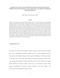 Bahwa berdasarkan pertimbangan sebagaimana tersebut pada huruf a, b, c, d, dan. Http Umpir Ump Edu My 5629 1 Hudud Pbmsk Mansor2 Pdf