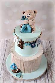 50 Amazing Baby Shower Cake Ideas That Will Inspire You In 2021 Bear Baby Shower Cake Nautical Baby Shower Cake Baby Shower Cakes