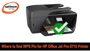 Printer driver / scanner driver. Solved Where To Find Wps Pin On Hp Officejet Pro 8710 Printer