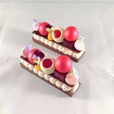 Raspberry Ganache Passion Fruit Curd Raspberry Truffle Hibiscus Raspberry Jelly White Chocolate Whipped Nameleka Bar Bachour Bachoursimplybeautiful Th Passion Fruit Curd Fancy Desserts Beautiful Desserts