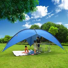 16 X16 X16 Blue Portable Sun Shade Shelter Cabana Beach Tent Outdoor Uv Pop Up Canopy Outdoor Patio Canopy Canopy Tent