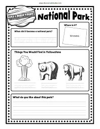 Worksheets to learn and practise english vocabulary, grammar and expressions, including crosswords, wordsearches, word games, tests and quizzes. Yellowstone National Park Worksheets 99worksheets