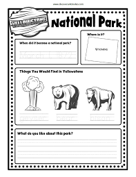 We have worksheets for holidays, seasons, animals and lots of worksheets for learning the alphabet, numbers, colors, shapes and much more! Yellowstone National Park Worksheets 99worksheets