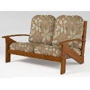 moveis bambu e rattan sofa cirebon 2 lugares cor marrom com ...