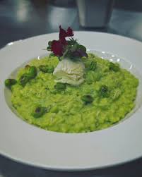 Edamame & Truffle Risotto With Mascarpone