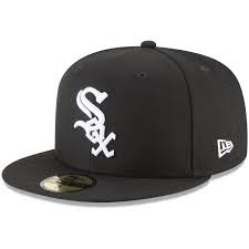 Men S New Era Black Chicago White Sox Basic 59fifty Fitted Hat In 2021 Hats For Men Fitted Hats Chicago White Sox