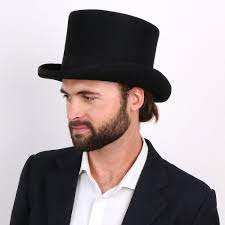 Mad Hatter Walrus Hats Wool Felt 6 In Height Victorian Top Hat H7020 Top Hat Black Top Hat Hats For Men