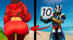 I kidnapped my fortnite girlfriend from a fashion show! Fortnite Thicc Fashion Show Thiccest Skin And Emote Wins Youtube