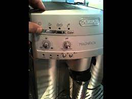 My husband had to carefully take it to bits as there was no way of getting the infuser in the correct position. Delonghi Magnifica Esam3300 Troubleshooting Youtube