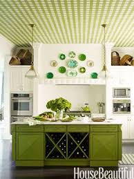 Here S How To Decorate With Green So It Actually Looks Chic Green Kitchen Kitchen Inspirations Kitchen Remodel