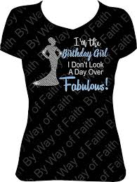 Girly Personalized Birthday Women S Birthday Shirts For Adults I M The Birthday Girl Bling Glitter Rhinestone T Shirt Etsy Happy Birthday Shirt Birthday Girl Shirt Womens Birthday Girl Shirt