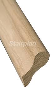 Free of knots and defects. Lambs Tongue Wall Handrail Pigs Ear Stair Banister Rail