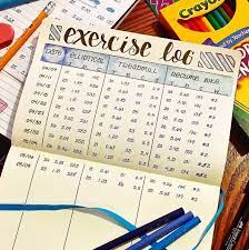 Maybe you would like to learn more about one of these? This Exercise Log That Will Help You See All Your Progress Bullet Journal Health Bullet Journal Workout Bullet Journal