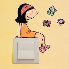 Cat Light Switch Decals Switch Decals Light Switch Decal Cat Light