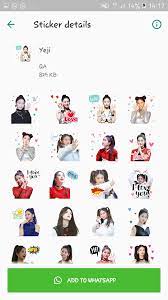 Pin Oleh Gogodev Satu Di Itzy Stickers Itzy Stiker Teman