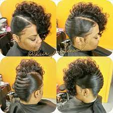 On such hair, styling keeps its shape and volume longer. B A D Hair Styles Black Hair Updo Hairstyles Natural Hair Styles