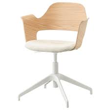 Fjallberget Conference Chair White Stained Oak Veneer Gunnared Beige Light Beige Ikea Conference Chairs Ikea Chair Ikea