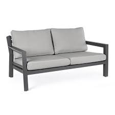 Trova una vasta selezione di divano letto 2 posti a prezzi vantaggiosi su ebay. Divano Da Giardino Antracite A 2 Posti Modello Quentin Brigros