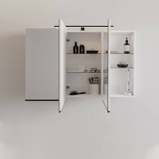 Levivi anya 600mm mirror cabinet. Home St Michel Bathroomware