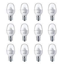 Led flush mount ceiling light fixtures come in many different styles from frosted, glass fixtures to crystal flush mount lights that seamlessly blend with the decor to refined, metal lights that add a cool, modern touch. Philips 7w Night Light Soft White 2700k Frosted Led Light Bulb 12 Pack The Home Depot Canada
