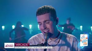 The track, based on a personal experience of duncan himself. Duncan Laurence Sings Arcade On America S The Today Show
