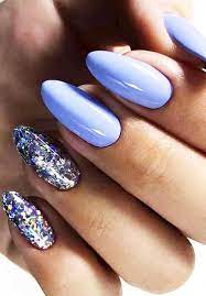 The first summer nail idea we would like to show you is this cool blue look. Colorful Gel Nail Ideas Suitable For Summer For Well Groomed And Showy Ladies Women World Blog