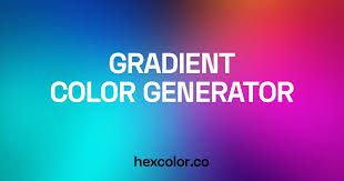A special thanks to oli and saboor for their work on this rgb gradient generator. Gradient Generator Search By Muzli