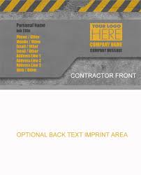Modern construction monogram logo black gold metal business card. Full Color Electrician Business Cards