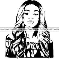 Woman Lola Cocoa Quotes Cute Confident Strong Pretty Proud Amazing Clever  Beautiful Beauty SVG JPG PNG Vector Clipart Cricut Cutting File