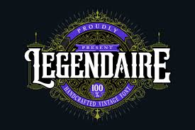 Download Legendarie Font By Vunira Creative Fabrica Yellowimages Mockups