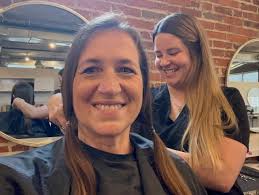 I've never had really short hair, not even in my TV News anchor days. But  it's Breast Cancer Awareness Month and I promised myself I would cut my  hair for @locksofloveofficial to