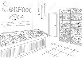 We did not find results for: Grocery Store Graphic Seafood Fish Shop Interior In Black And White Sketch Illustration Royalty Free Cliparts Vectors And Stock Illustration Image 98037689