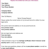 Kindly make the relevant changes in my accounts. 1
