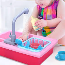 color changing play kitchen sink toys