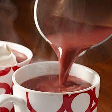 Foodvee Red Velvet Hot Chocolate Hot Chocolate Recipes Red Velvet Hot Chocolate Food