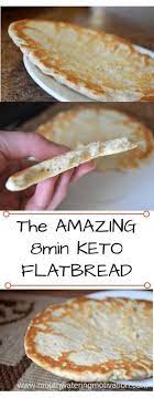 8 Min Easy Low Carb Flatbread Recipe Keto Recipes Easy Low Carb Flatbread Keto Diet Recipes
