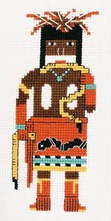 Maybe you would like to learn more about one of these? Kachina Doll Counted Cross Stitch Chart Individual Kits 805