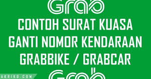 Contoh surat pelepasan kendaraan atas nama perusahaan surat 6. Contoh Surat Kuasa Untuk Grabbike Grabcar Akriko Com