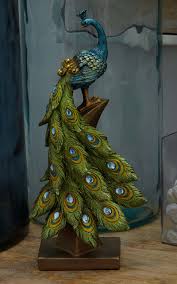 Deco 79 Polystone Peacock 6 By 13inch To View Further For This Item Visit The Image Link Note Amazon Affi Decor Figurines Peacock Decor Peacock Wall Art