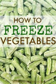Speaking on australia's today show, dr joanna mcmillan dispelled freezing is a really amazing way of preserving our food because you don't have to use chemical preservatives, dr mcmillan said. How To Freeze Vegetables Frozen Vegetables Frozen Meals Freezing Vegetables