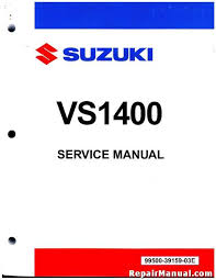 1987 2008 Suzuki Vs1400 Intruder Volusia Boulevard S83 Motorcycle Service Manual