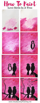 How To Paint Love Birds On Branch Step By Step Painting With Tracie Kiernan Beginners acrylic painting lesson #2038020. how to paint love birds on branch