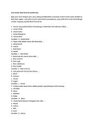 Pada tahun 1000 sm samapai 476m, pemuda yunani kuno untuk kegiatan melatih diri tau berlatih diri guna meningkatkan kebugaran jasmani mereka. Soal Senam Lantai Beserta Jawabannya