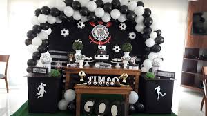 mesa decorado do corinthians festa festa do corinthians decoracao aniversario masculino