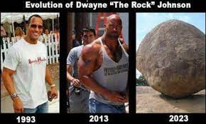 Trending images and videos related to rock! Evolution Of Dwayne Johnson Dwayne The Rock Johnson Know Your Meme