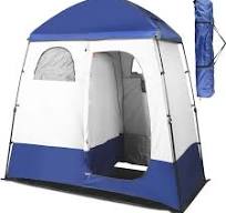 GVDV Camping Shower Tent, 2 - Person Privacy Tent with Carrying Bag