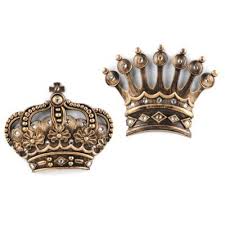His Her Crown Gold Jeweled Wall Plaque Set Of 2 Kirklands Crown Wall Decor Crown Decor Wall Decor Sale
